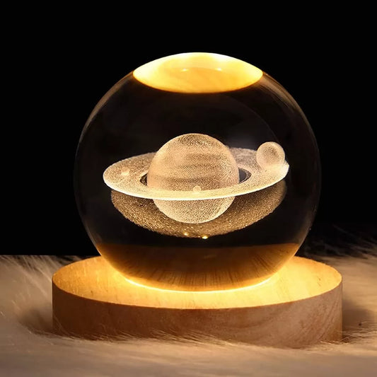 Mesec Kristalna Lampa i Projektor