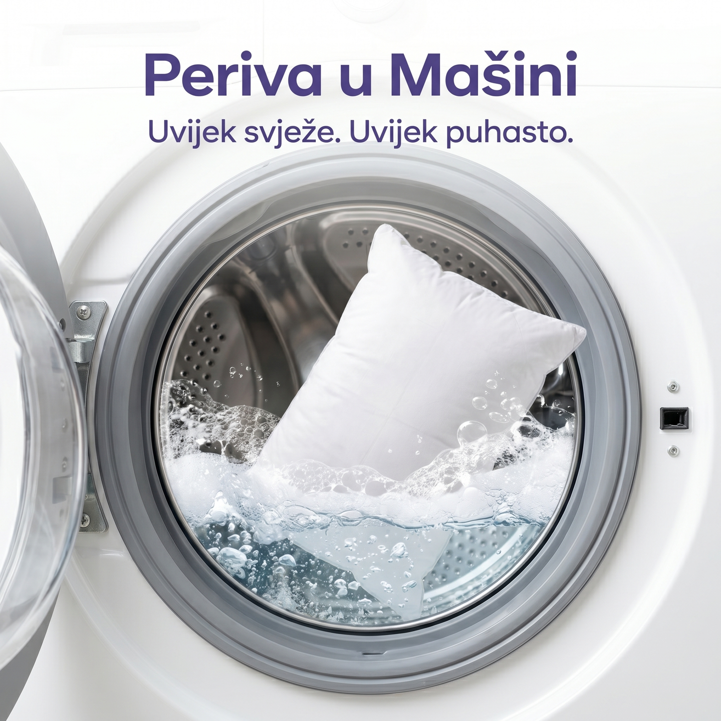 Ploof Jastuk - Periva u Masini Uvijek svjeze Uvijek puhasto